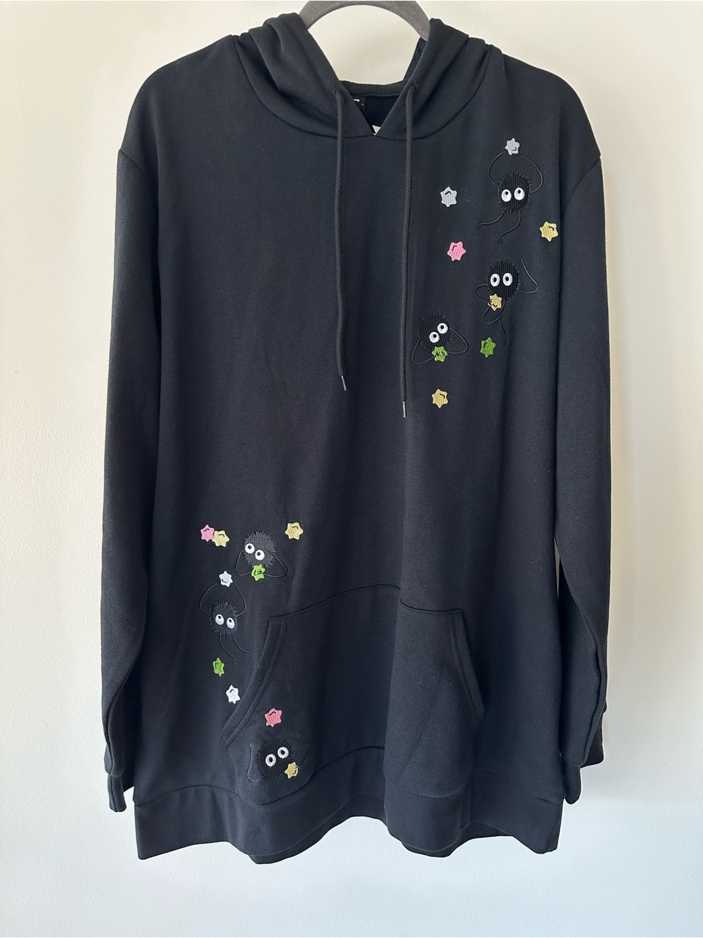 Studio Ghibli Spirited Away Soot Sprite Womens Hoodie in 3XL